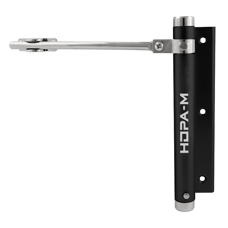 Доводчик дверной пружинный 101 до 20 кг цвет Черный Нора-М