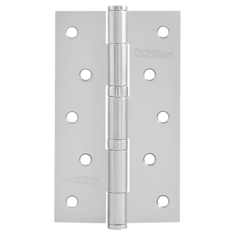 Петля универсальная 5"-4ВВ STD (125*75*2,5) без колп. цвет Хром Нора-М