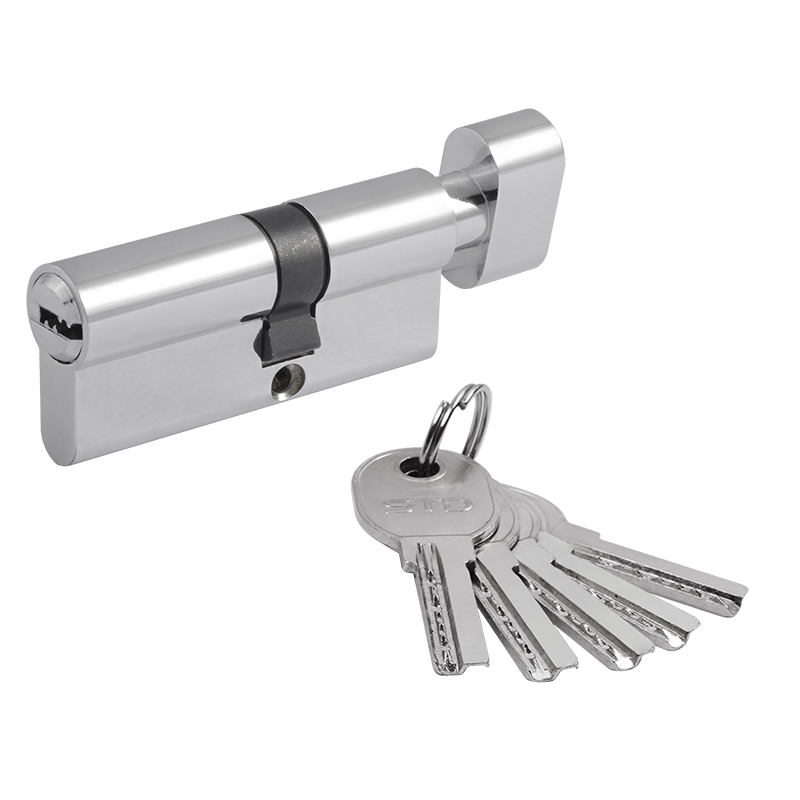 Цилиндр STD Al ЛПВ цвет Хром Нора-М