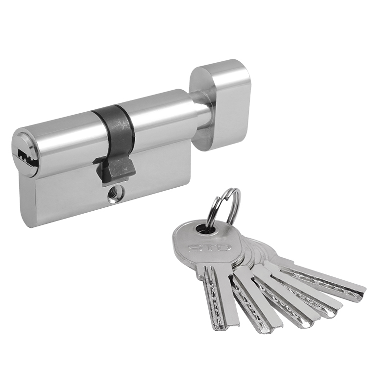 Цилиндр STD Al ЛПВ цвет Хром Нора-М