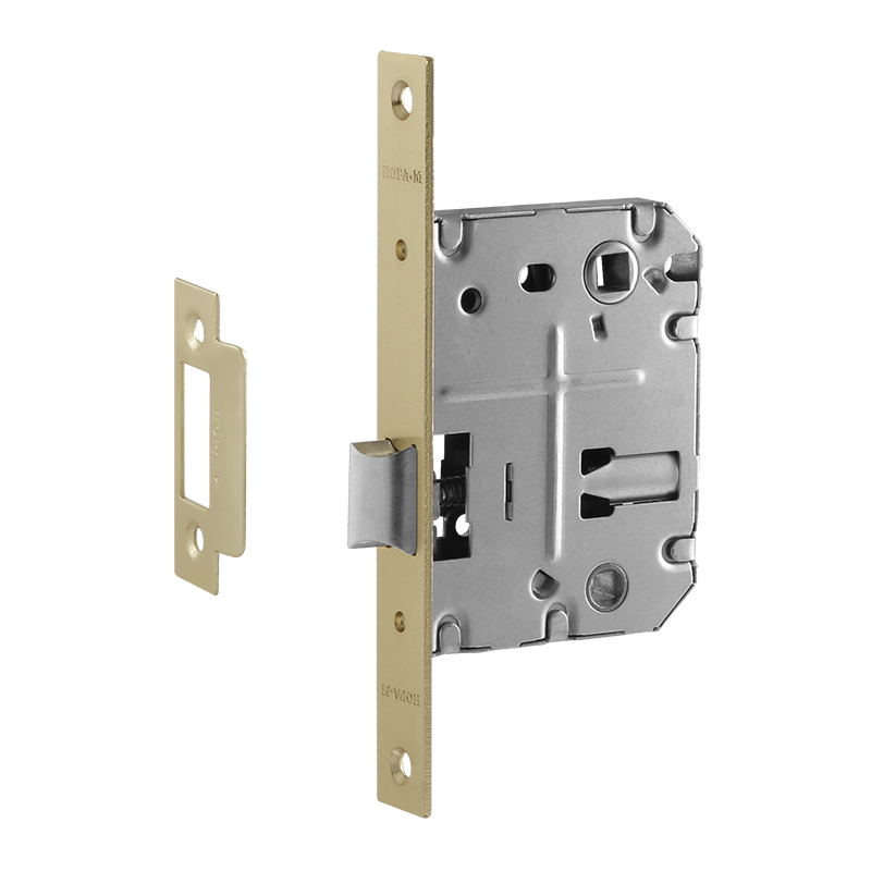 Внутренний механизм с прямой планкой 2070-70 цвет Матовое золото Нора-М