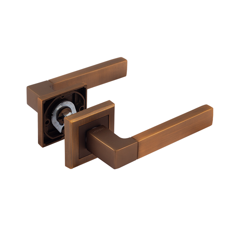 Ручка дверная 109К AL цвет Матовый кофе Нора-М